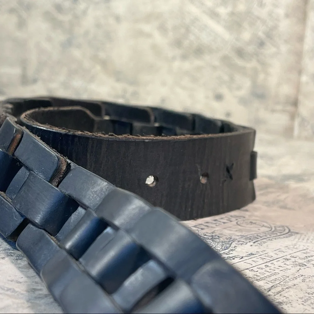 Genuine Leather Belt Classic Brown Black Leather Belt Minimalist Unisex